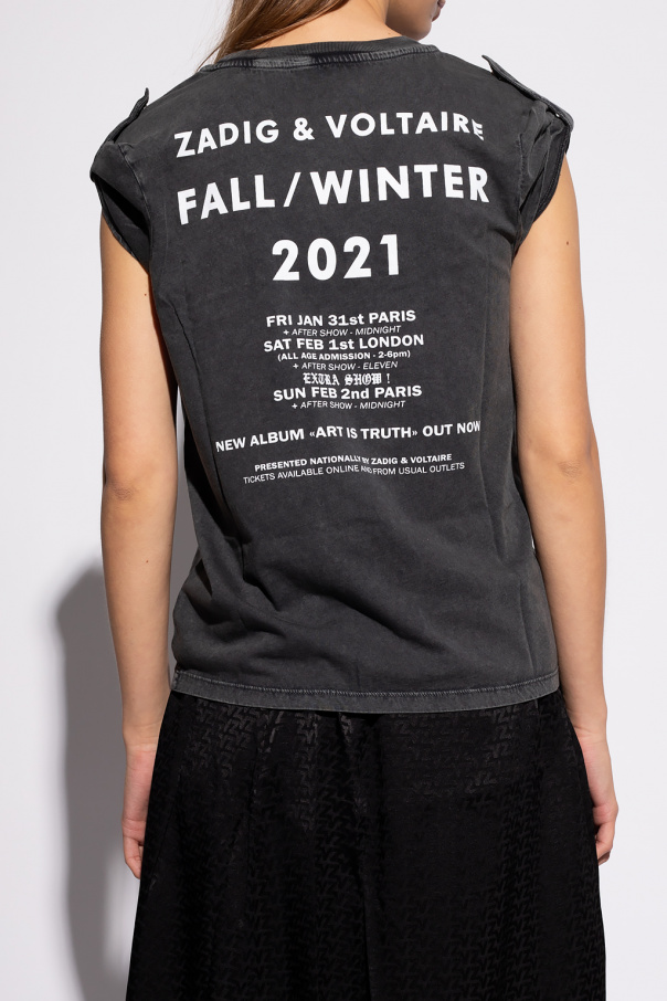ZADIG&VOLTAIRE - ZADIG&VOLTAIRE 完売！RockTシャツ モデル着用